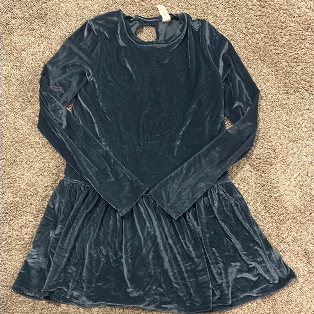 Velvet Long Sleeve Dress
